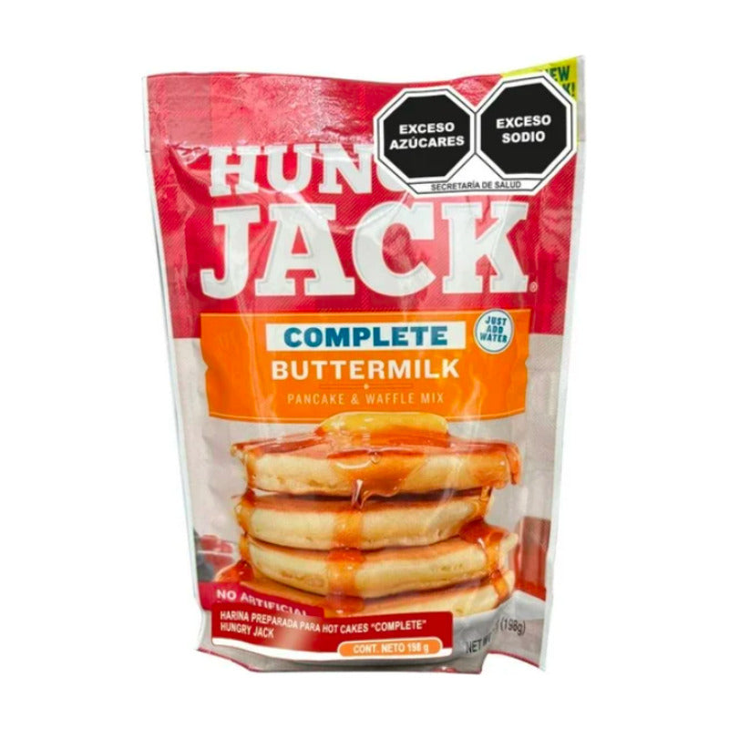 Harina Para Preparar Hot Cakes Hungry Jack 2 Piezas De 198gr