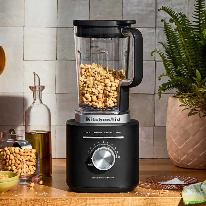 Licuadora Pure Power Kitchenaid 10 Velocidades - Black Matte Negro Mate