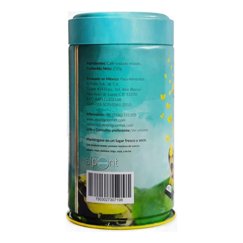 Café Colombia Molido Alpont Gourmet Lata 250 G