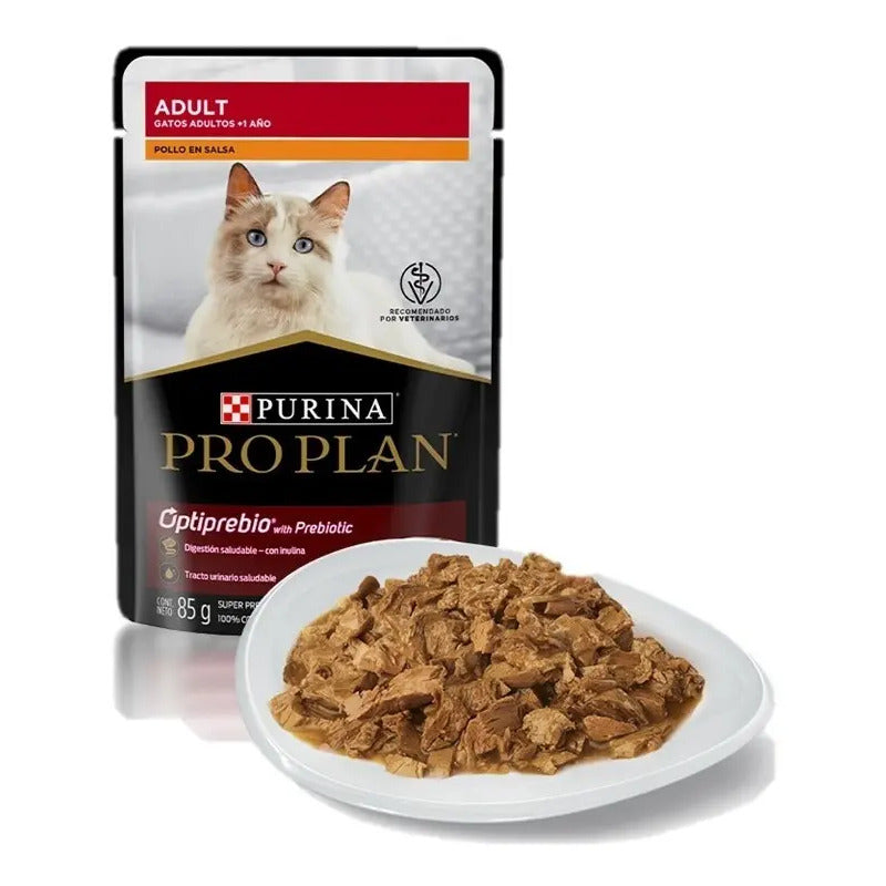 Alimento Pro Plan Adult Para Gato Adulto Pollo Sobre 85g