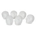 Craneos Diamantados Color Blanco De 5.5 X 4.5 X 7cm 6pz