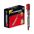 Marcador Permanente Esterbrook  Rojo 12 Pz