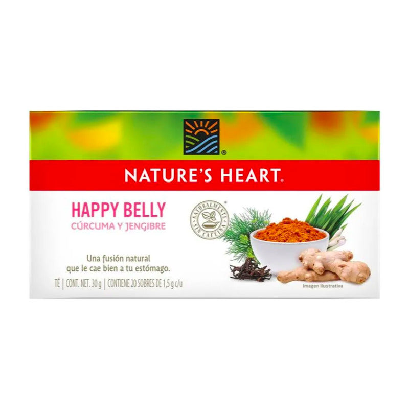 Té Nature's Heart Happy Belly Nature's Heart 20 Sobres