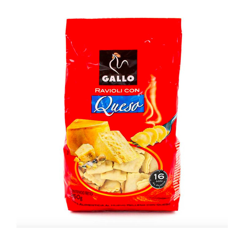 Ravioles Gallo Con Queso 5 Paquetes De 250 G
