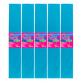 Papel Crepe Color Azul De 50cm X 2m 5 Pliegos Azul Papel Crepe