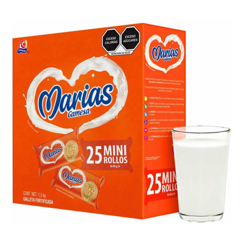 Marías Gamesa Con 25 Pzas 60gr