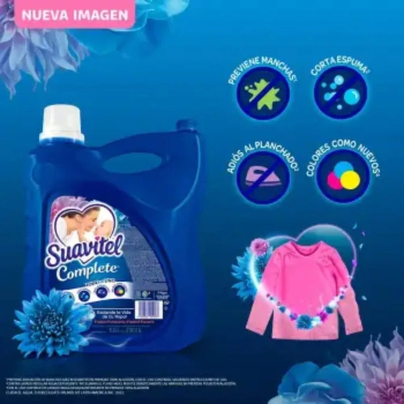 Suavizante Suavitel Complete Fresca Primavera En Botella 8500 ml