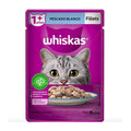 Alimento Whiskas Fillets Pescado Blanco 85gr (24 Sobres)
