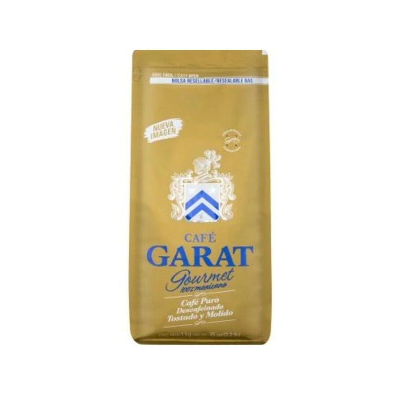 Café Molido Garat Tostado Y Descafeinado 1 Kg (1 Bolsa)