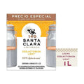 Pack X6 Und Leche Deslactosada Light 1 Litro C/u Santa Clara
