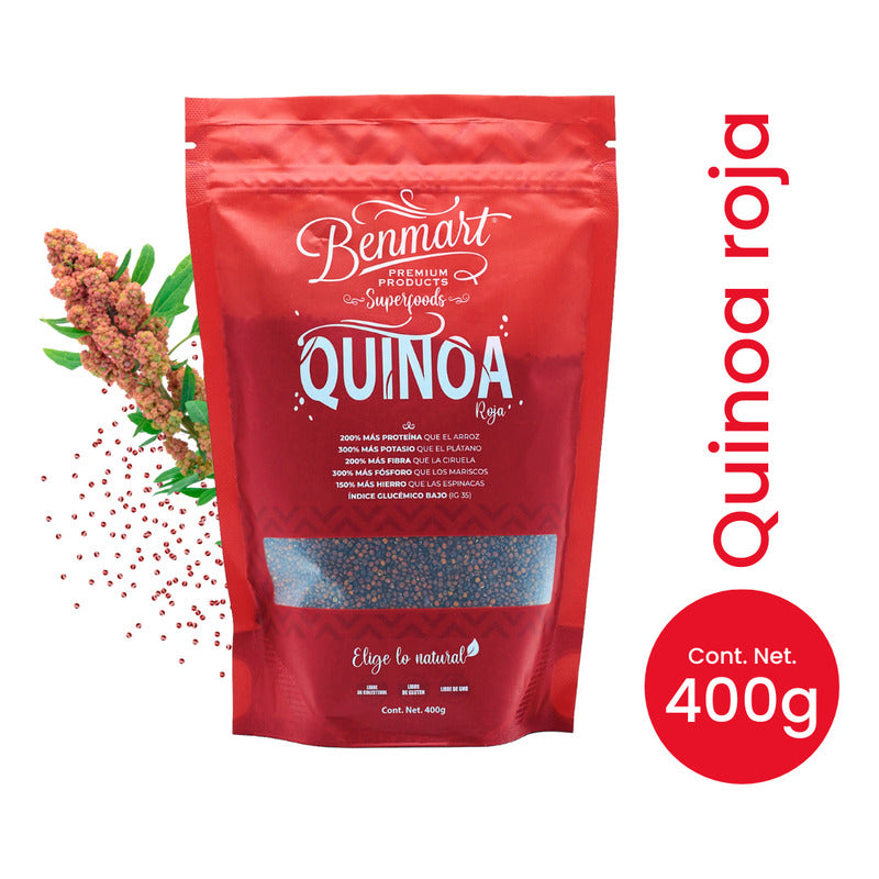 Quinoa Benmart Superfoods Roja 400g