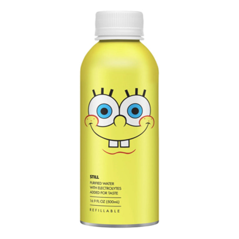 Agua Purificada C/ Electrolitos Bob Esponja 500ml 4pzs