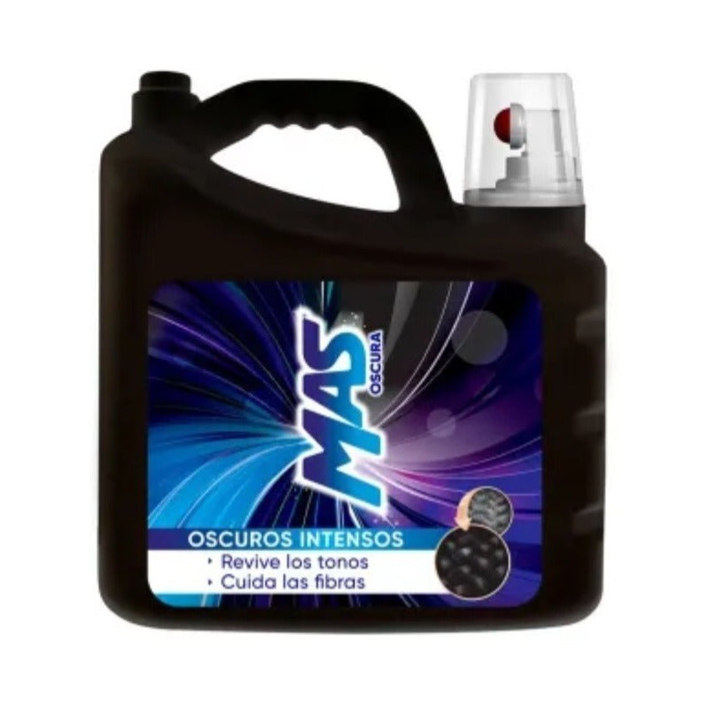 Detergente Líquido Mas Ropa Oscura 10l