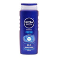 Jabón Nivea Men Fresh Ice 3 En 1 Fragancia 500ml 2pz Ipg