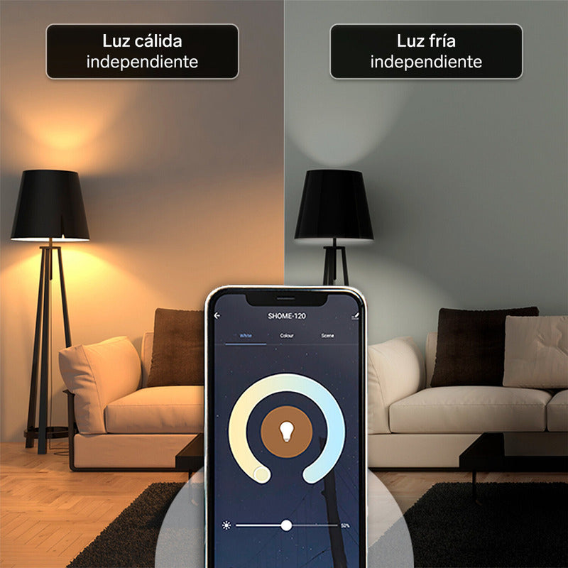 Foco Led Wi-fi Multicolor, De 10w | Shome-120