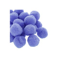 Mercería Pom Poms De 50mm Color Lavanda 3 Paquetes Con 30pz