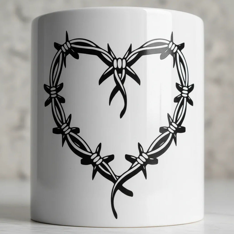 Taza Karol G (modelos) Blanca Corazón