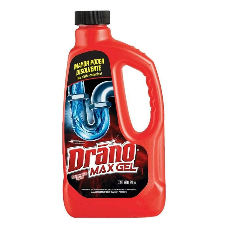 Destapacaños Líquido Dráno  Gel 946 Ml