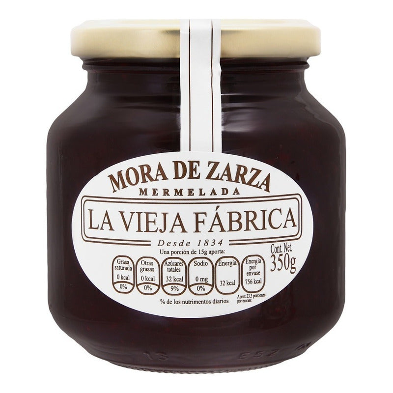 Mermelada Mora De Zarza La Vieja Fabrica 350 Gr 2 Pack Ipg