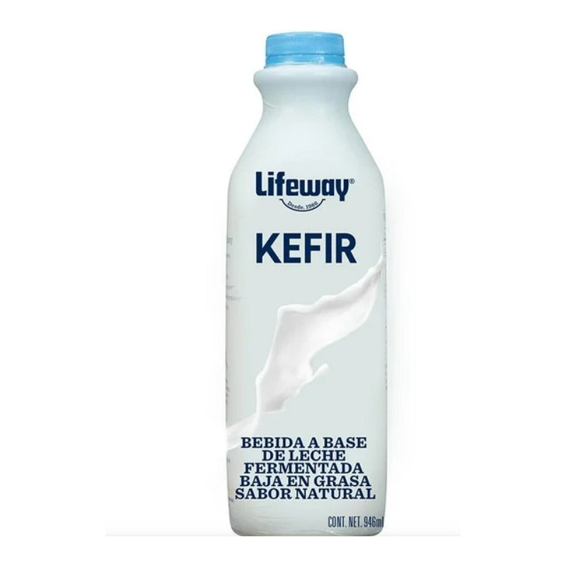 Bebida Lifeway Kefir Sabor Natural Baja Grasa 1 Pz De 946ml