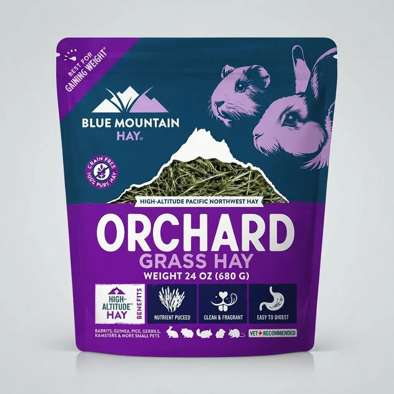Blue Mountain Hay Heno Orchard Para Pequeños Mamíferos 680 G