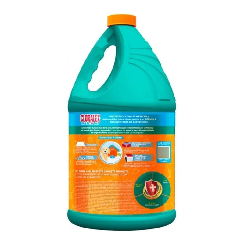 Blanqueador Desinfectante Cloralex Mascotas 3.75 L