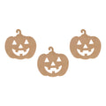 Halloween Figurita Decorativa Calabaza De 12cm 3pz