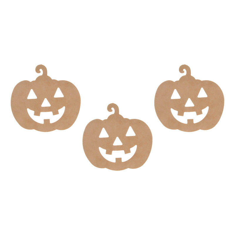 Halloween Figurita Decorativa Calabaza De 12cm 3pz