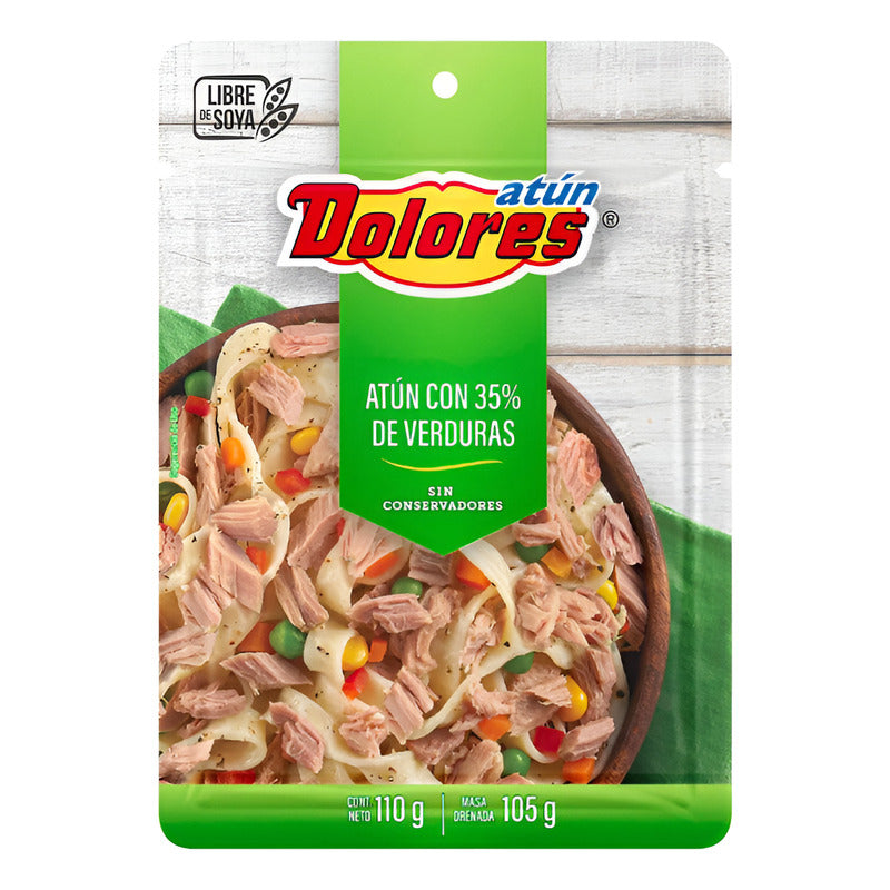 Atún Dolores Ensalada De Atún Con Verduras 6 Piezas De 110gr