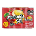 Refresco Manzanita Sol 6 Latas De 237 Ml C/u