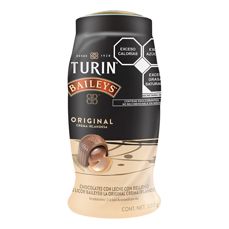 Turin Baileys Original Chocolates Con Leche Y Licor Vitrolero 500g