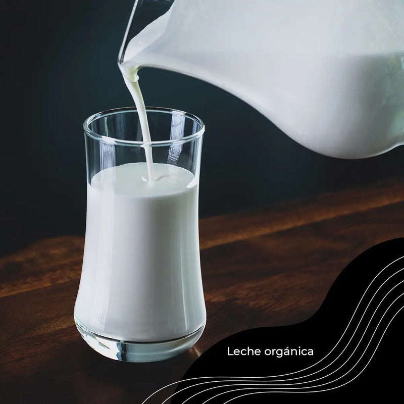 Leche Entera Orgánica Bové 6 Piezas De 1 L