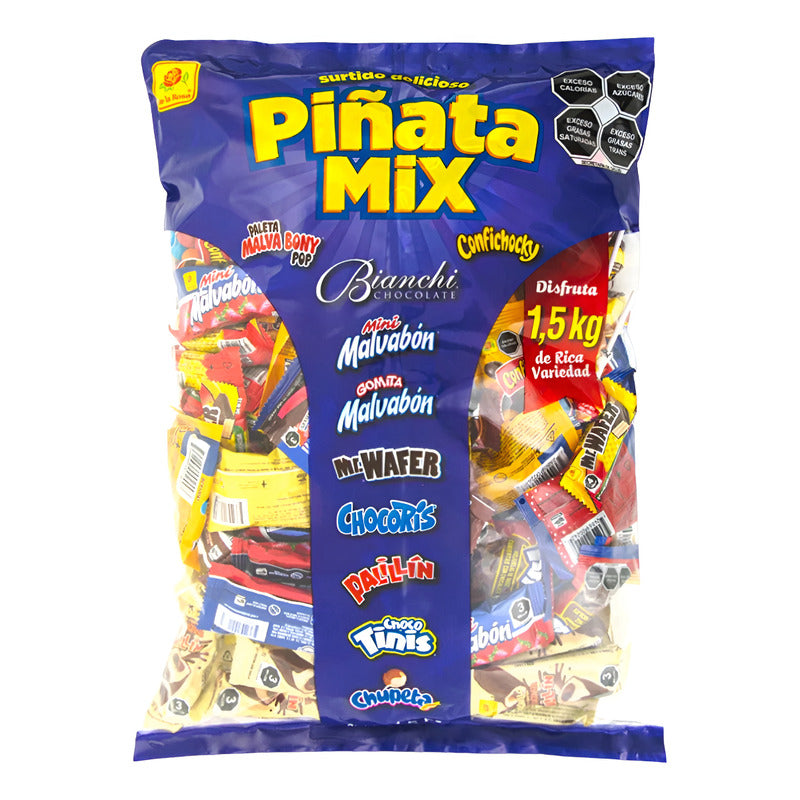 Piñata Mix Bolsa Con 1.5 Kg Con Dulces De La Rosa