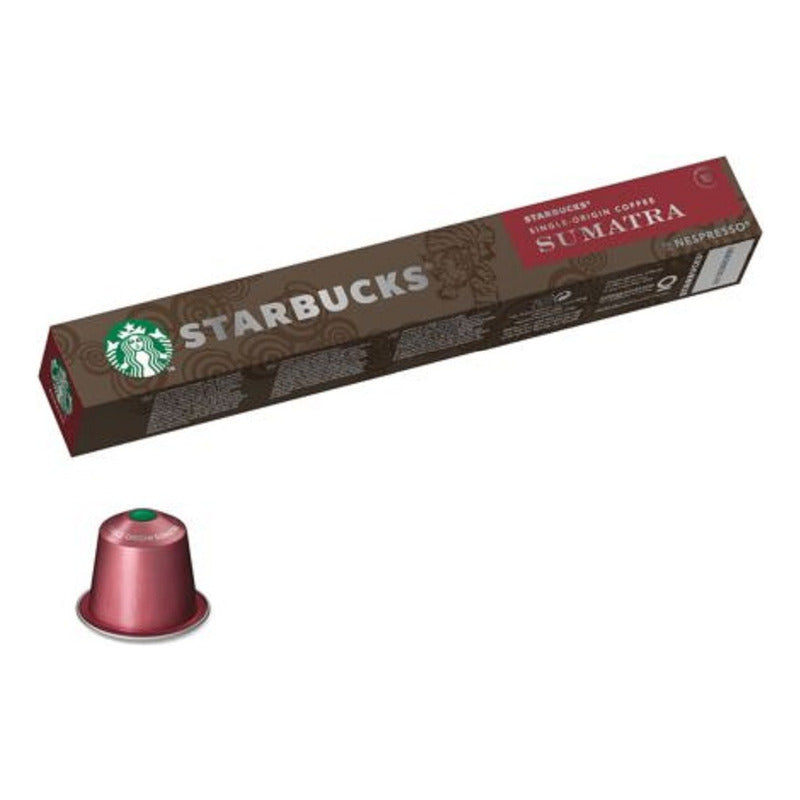Café Starbucks Single-origin Sumatra Para Nespresso, De Intensidad Media