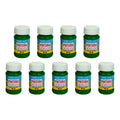 Pintura Acrílica Alta Calidad Color Verde Bosque 9pz De 35ml Verde Bosque