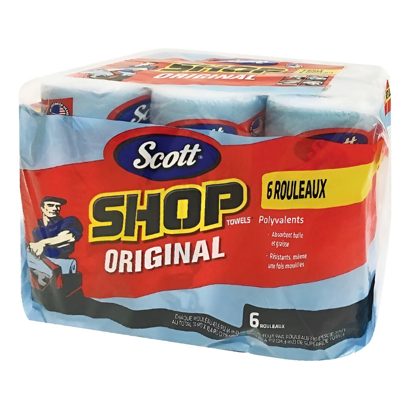 Scott Toallas Uso Rudo 6 Pzas