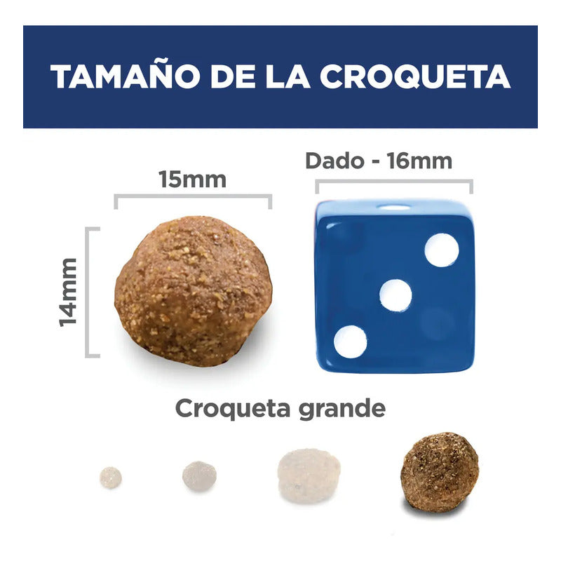 Croquetas Para Perros De Razas Grandes Sabor Pollo 15kg