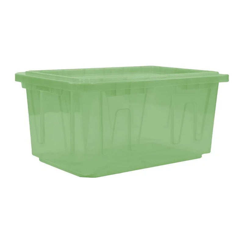 Caja Traslucida Member's Mark Verde (1pz) Verde Lisa