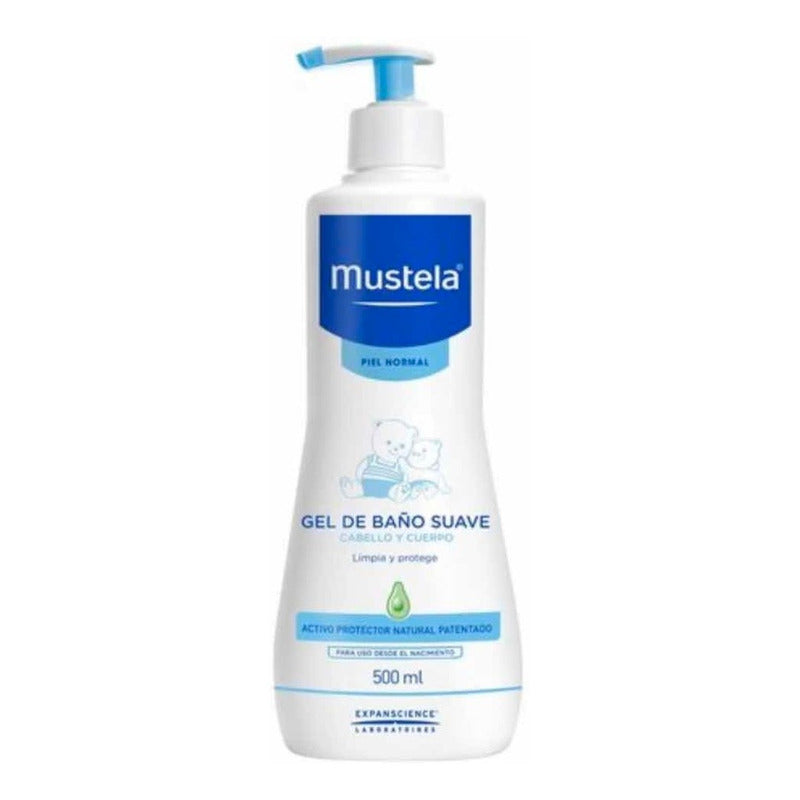 Gel De Baño Para Bebé Mustela 500ml