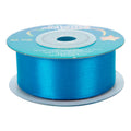 Liston Turquesa Satinado 23mm 10m Turquesa Lisa