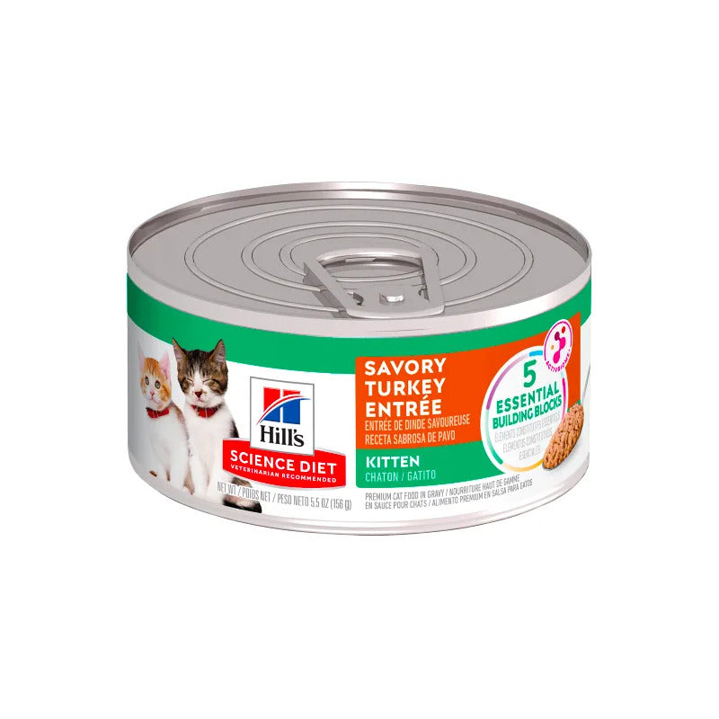 Alimento Húmedo Para Gatito Receta Pavo, 156 G