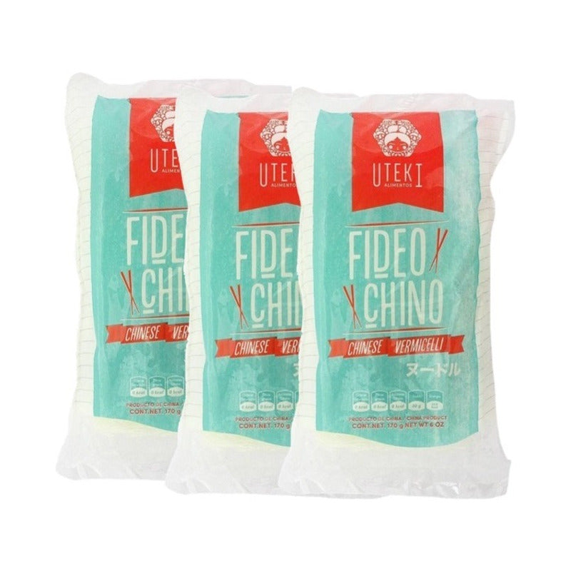 Fideo Chino Uteki 170g (3 Piezas)