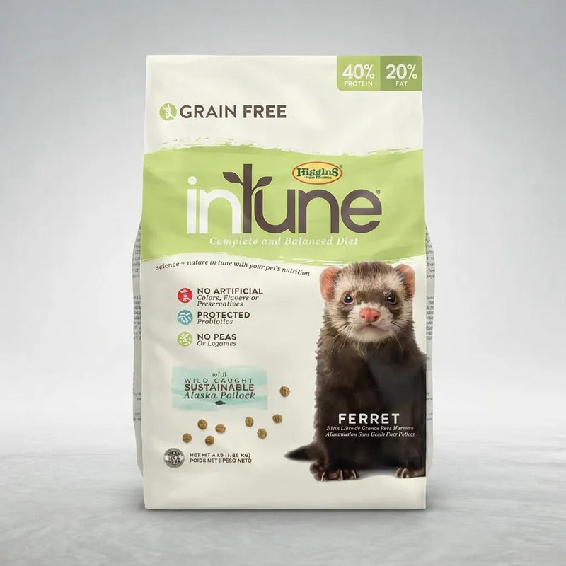 Higgins Intune Alimento Para Hurón, 1.8 Kg