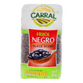 Frijol Negro Carral 1kg (4piezas)