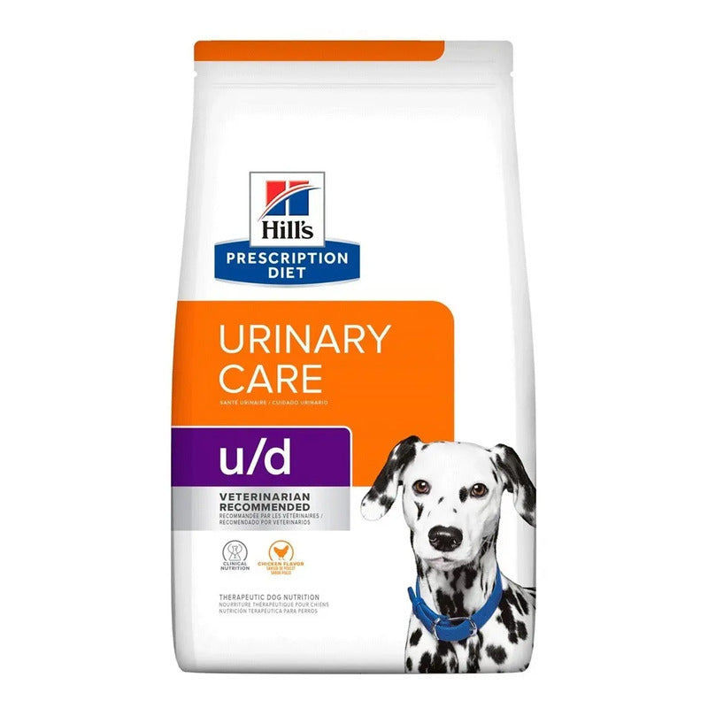 Alimento Hill's Prescription Diet Urinary Care U/d Para Perro Adulto Todos Los Tamaños Sabor Mix De 12.5 Kg