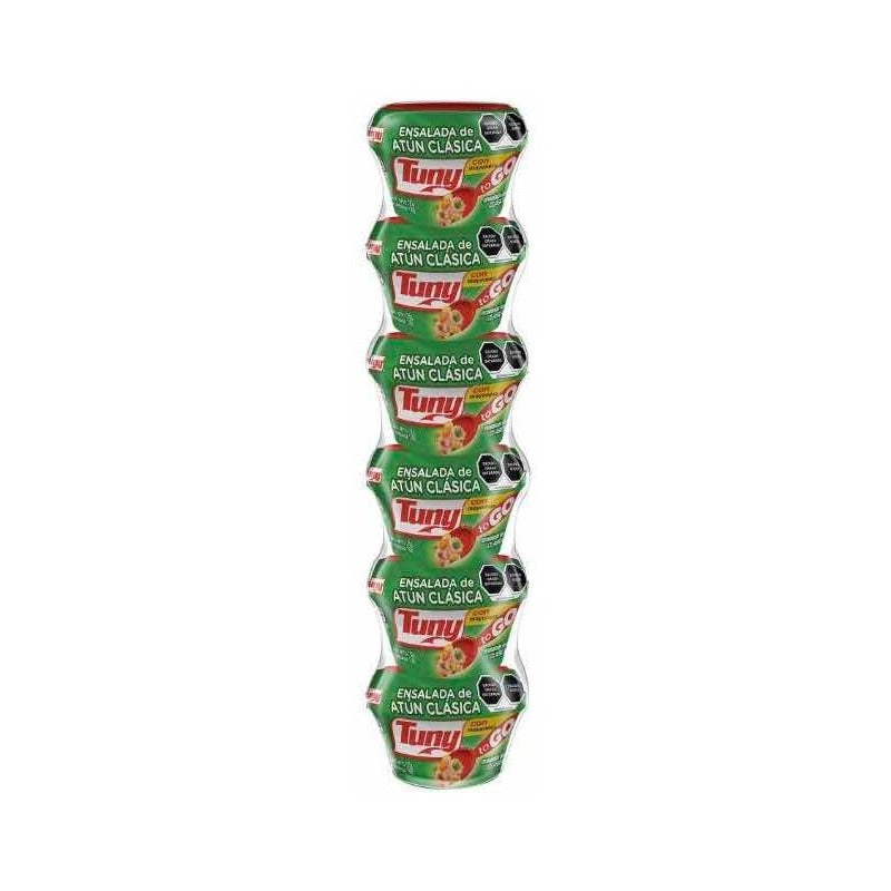 Ensalada De Atún Tuny To Go Clásica De 135g C/u (6piezas)