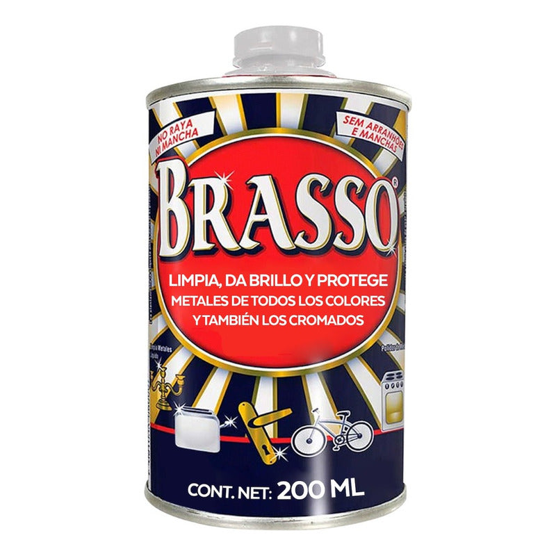 Brasso® Líquido Limpia Metales De 200 G