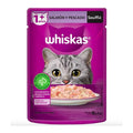 Alimento Whiskas Soufflé Salmón/pescado 85gr (24 Sobres)