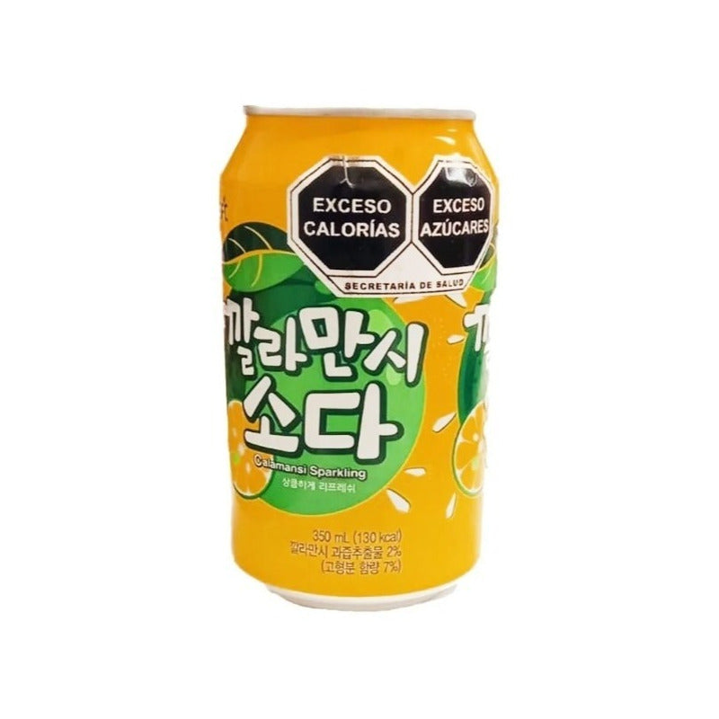 Bebida Gasificada Calamansi Sparkling Sabor Naranja 6 Pz