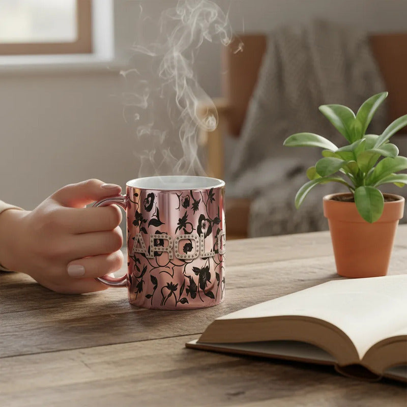 Taza Karol G (modelos) Rosa Karol G